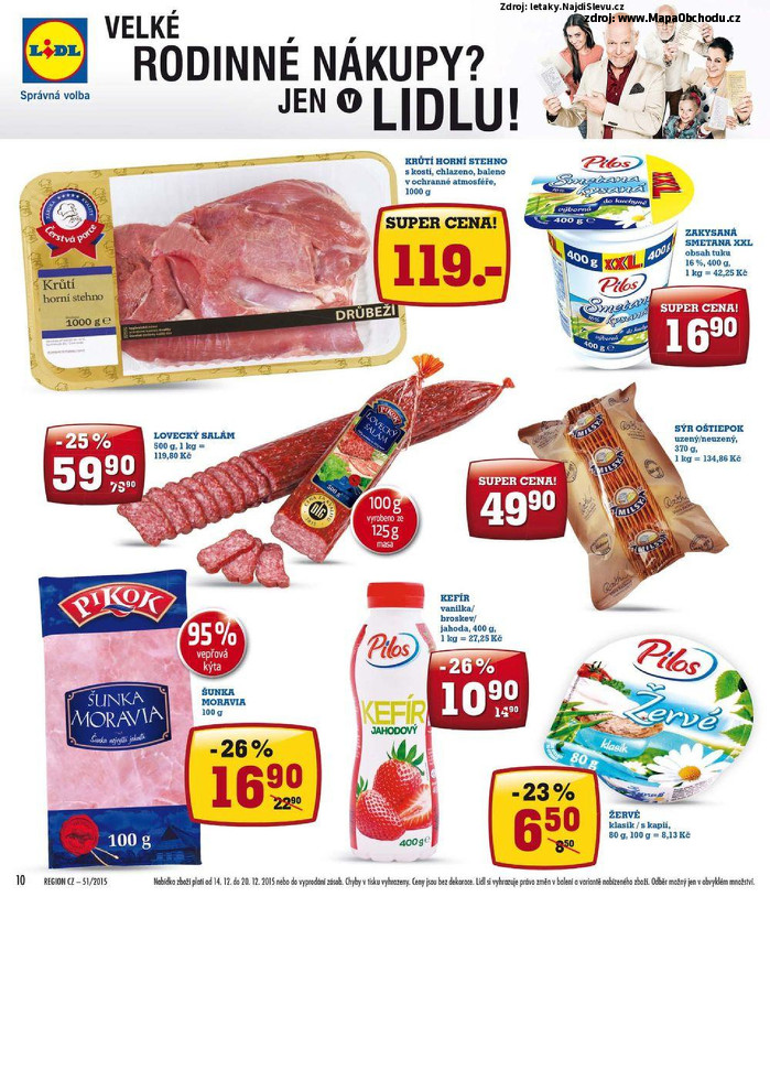 Stránka č. 10 - Akční leták Lidl