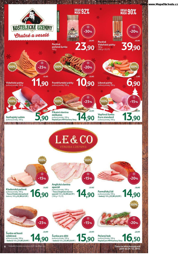 Stránka č. 6 - Akční leták Tesco Hypermarket