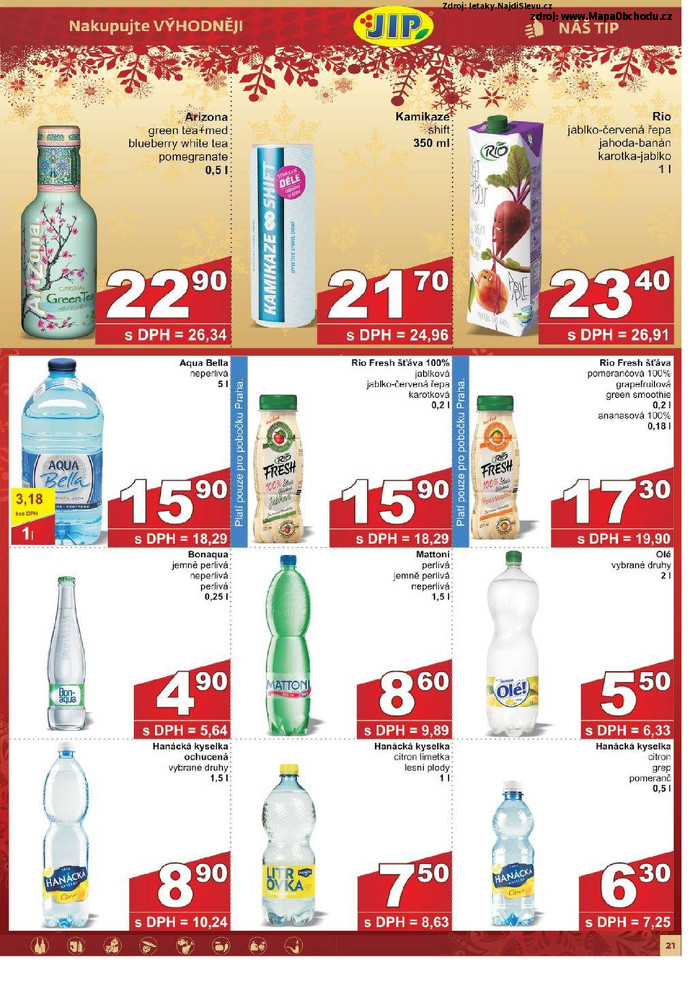 Stránka č. 21 - Akční leták JIP Cash and Carry