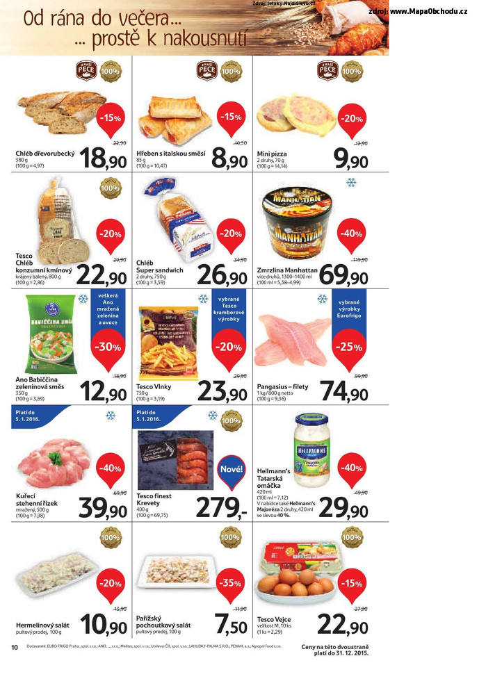 Stránka č. 10 - Akční leták Tesco Hypermarket