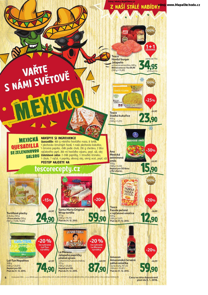 Stránka č. 6 - Akční leták Tesco Hypermarket