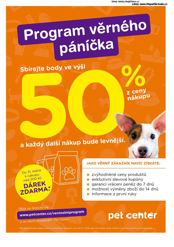 Stránka č. 2 - Akční leták Pet Center