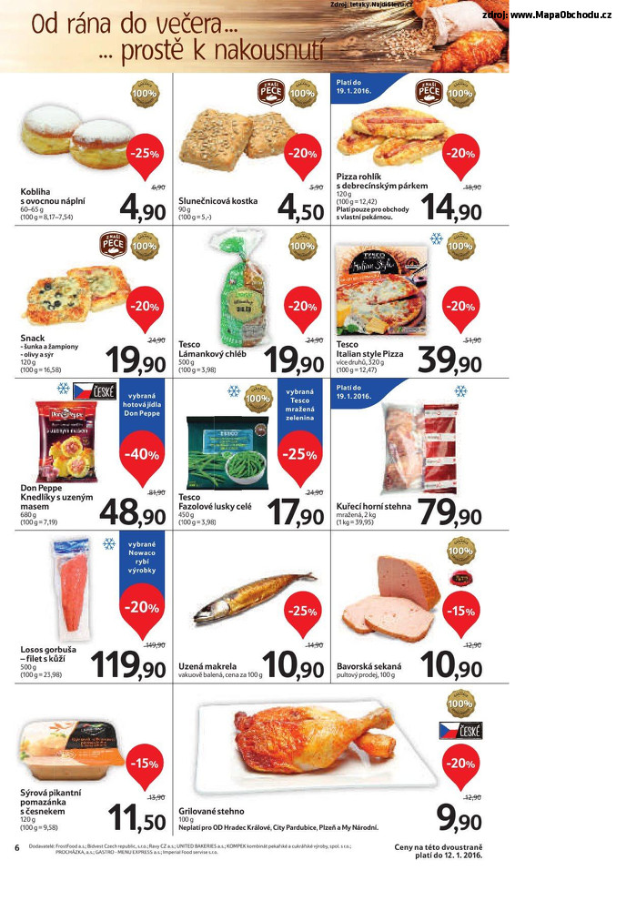 Stránka č. 6 - Akční leták Tesco Hypermarket