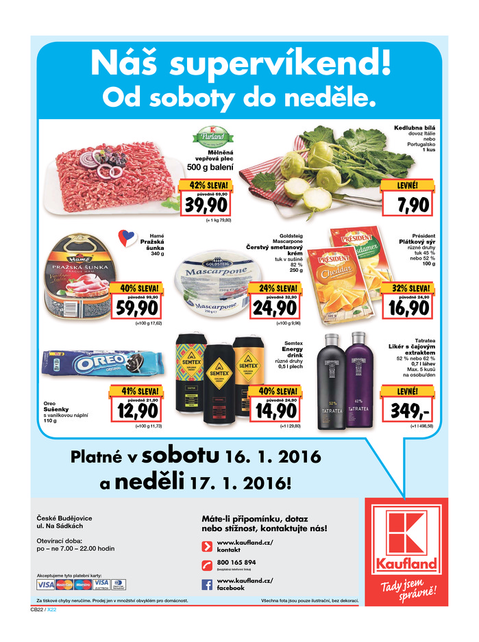 Stránka č. 22 - Akční leták Kaufland