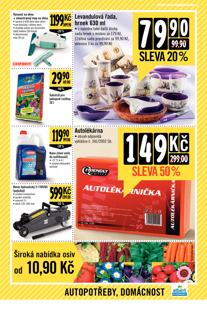 Stránka č. 21 - Akční leták Albert Hypermarket