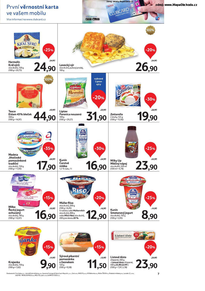 Stránka č. 7 - Akční leták Tesco Hypermarket