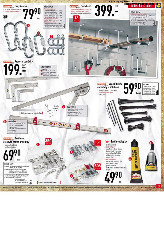 Stránka č. 23 - Akční leták Lidl