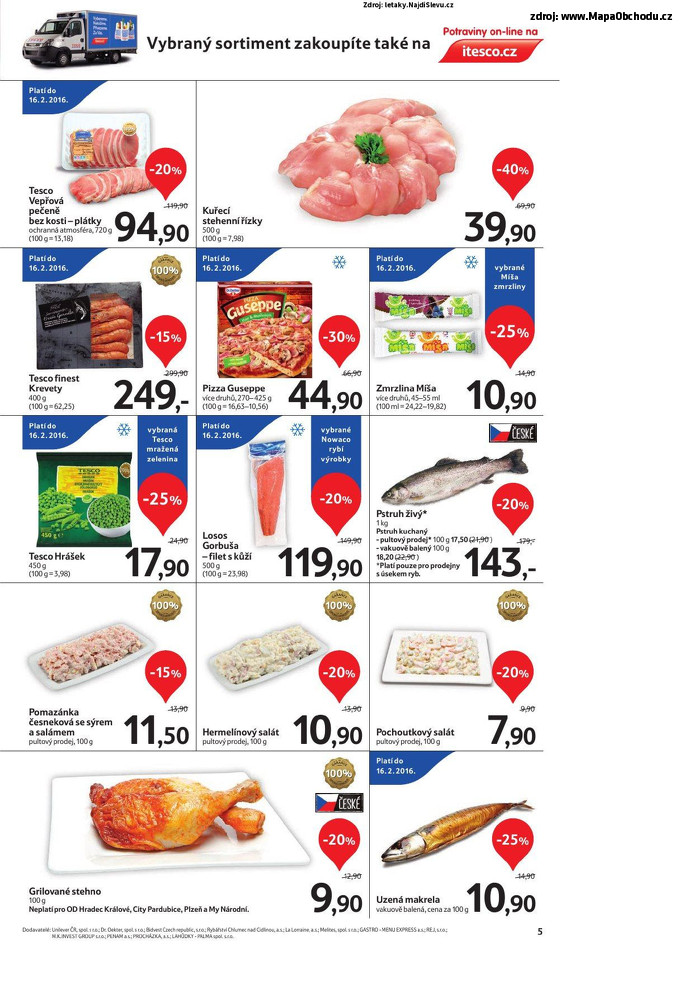 Stránka č. 5 - Akční leták Tesco Hypermarket