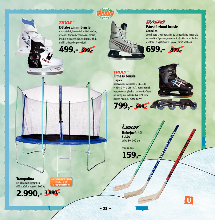 Stránka č. 23 - Akční leták Globus Pohádkové hračkářství