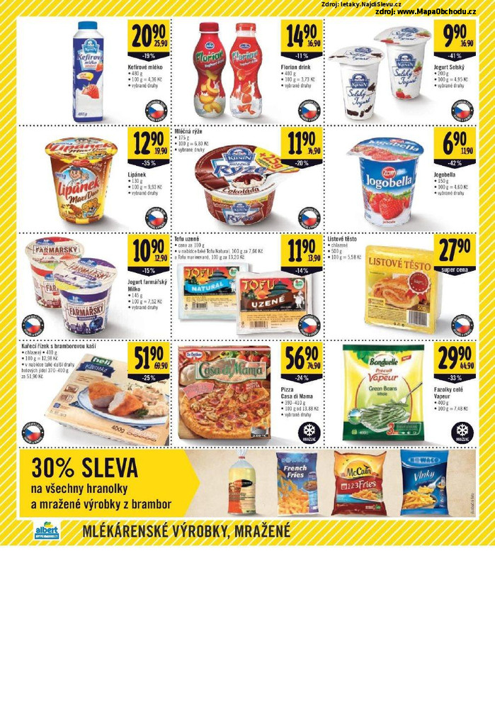 Stránka č. 8 - Akční leták Albert Hypermarket