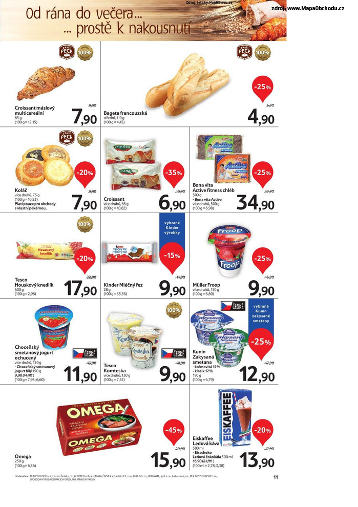 Stránka č. 11 - Akční leták Tesco Hypermarket