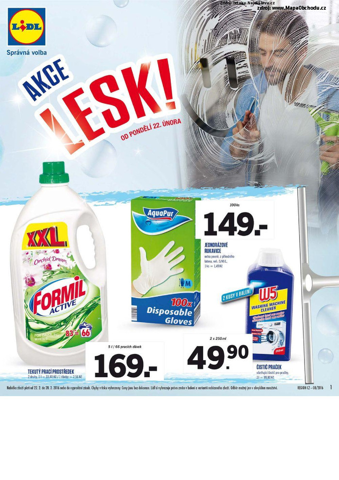 Stránka č. 1 - Akční leták Lidl