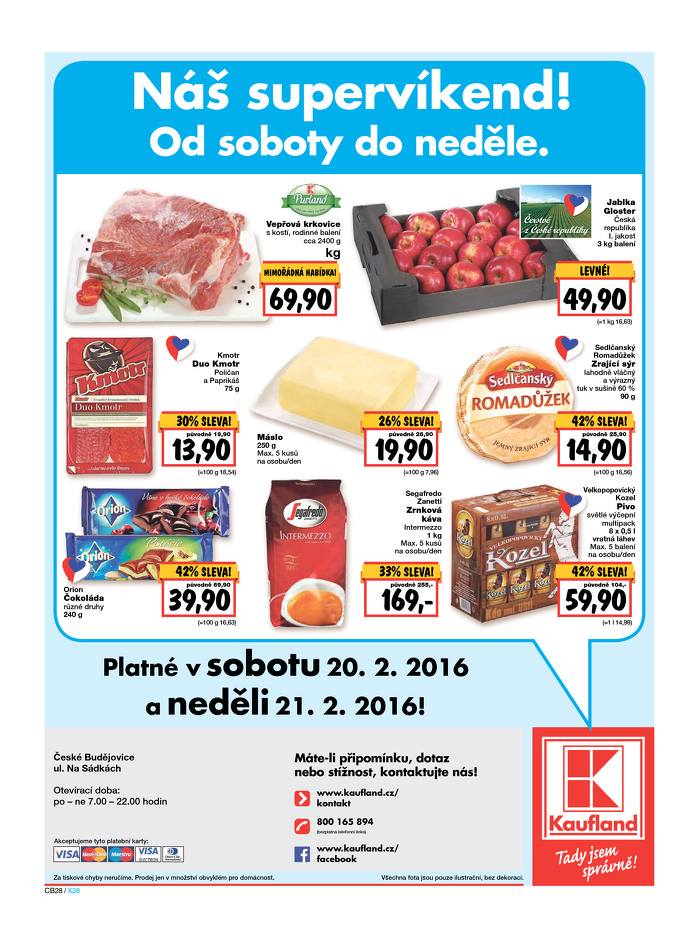 Stránka č. 28 - Akční leták Kaufland