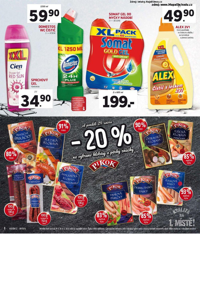 Stránka č. 8 - Akční leták Lidl XXL týden