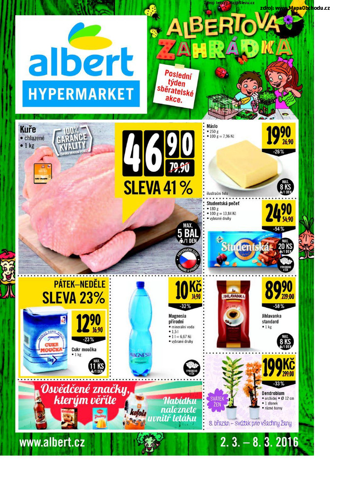 Stránka č. 1 - Akční leták Albert Hypermarket