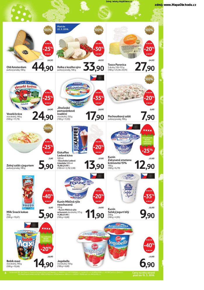 Stránka č. 8 - Akční leták Tesco Hypermarket