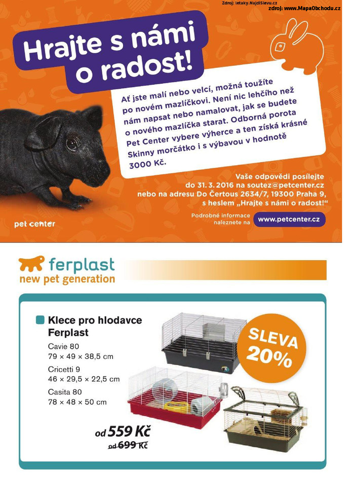 Stránka č. 12 - Akční leták Pet Center