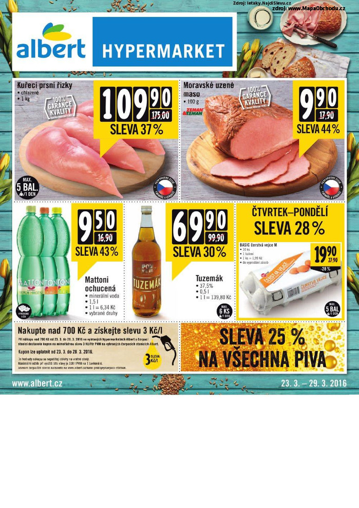 Stránka č. 1 - Akční leták Albert Hypermarket