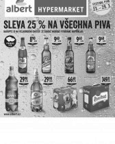 Albert Sleva 25% na všchna piva