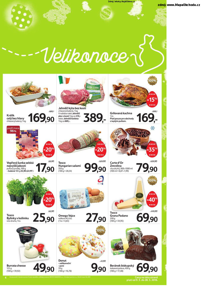 Stránka č. 4 - Akční leták Tesco Hypermarket