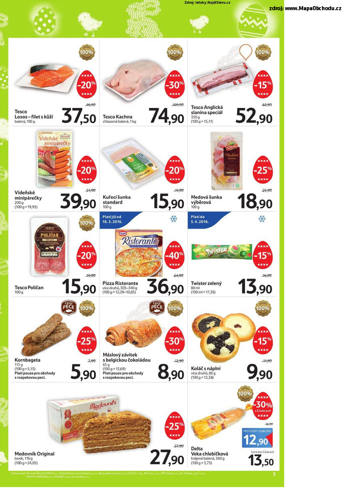 Stránka č. 3 - Akční leták Tesco Hypermarket