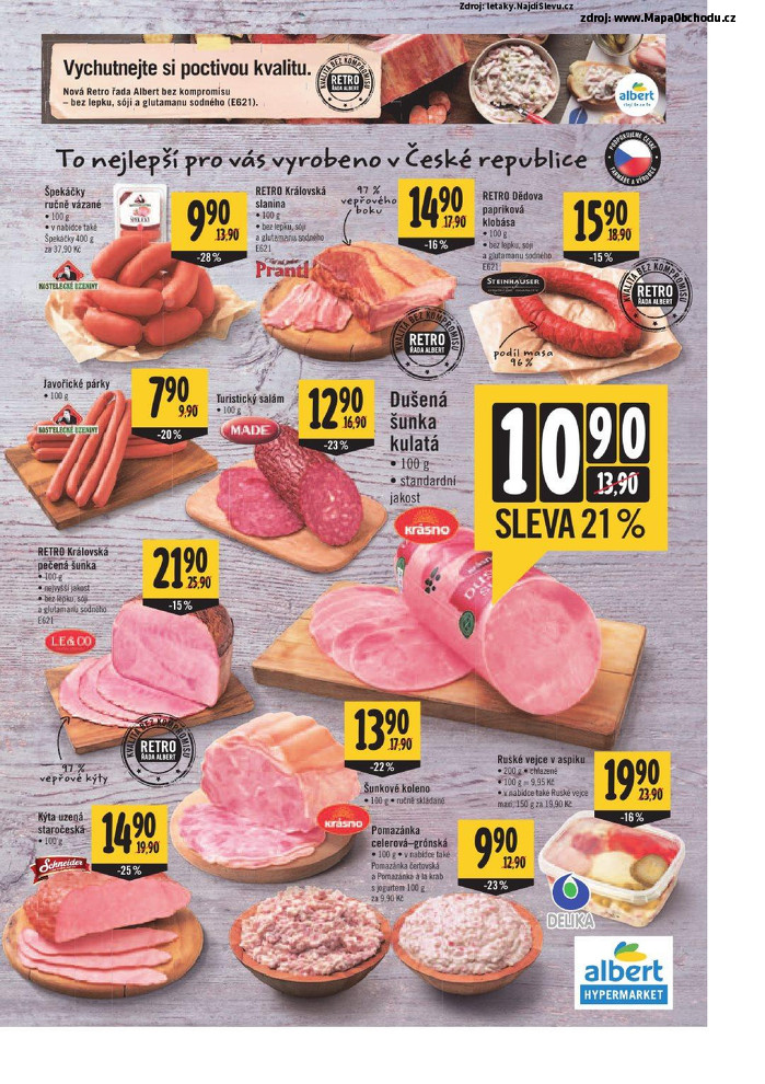 Stránka č. 3 - Akční leták Albert Hypermarket