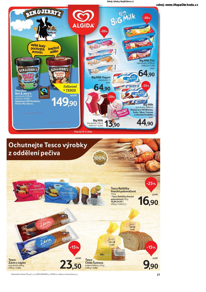 Stránka č. 27 - Akční leták Tesco Hypermarket