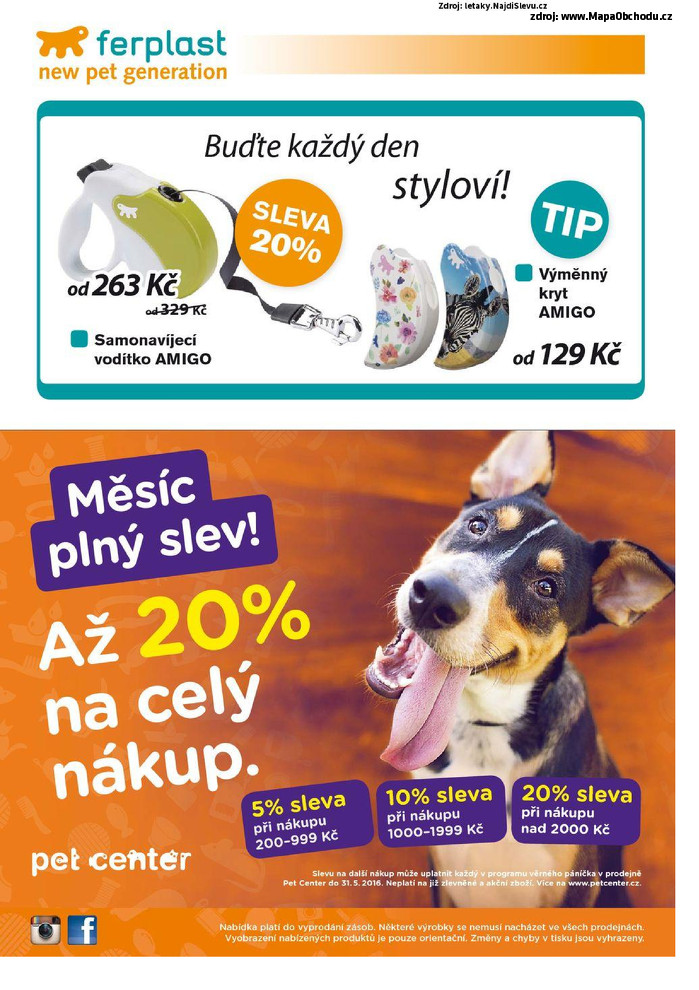 Stránka č. 16 - Akční leták Pet Center