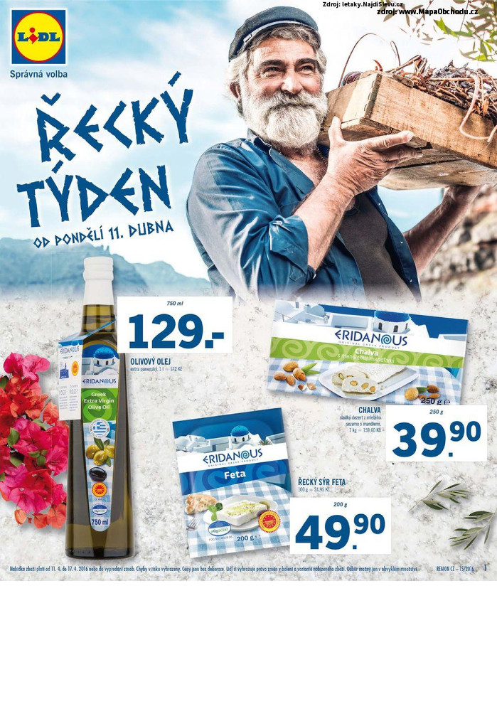 Stránka č. 1 - Akční leták Lidl