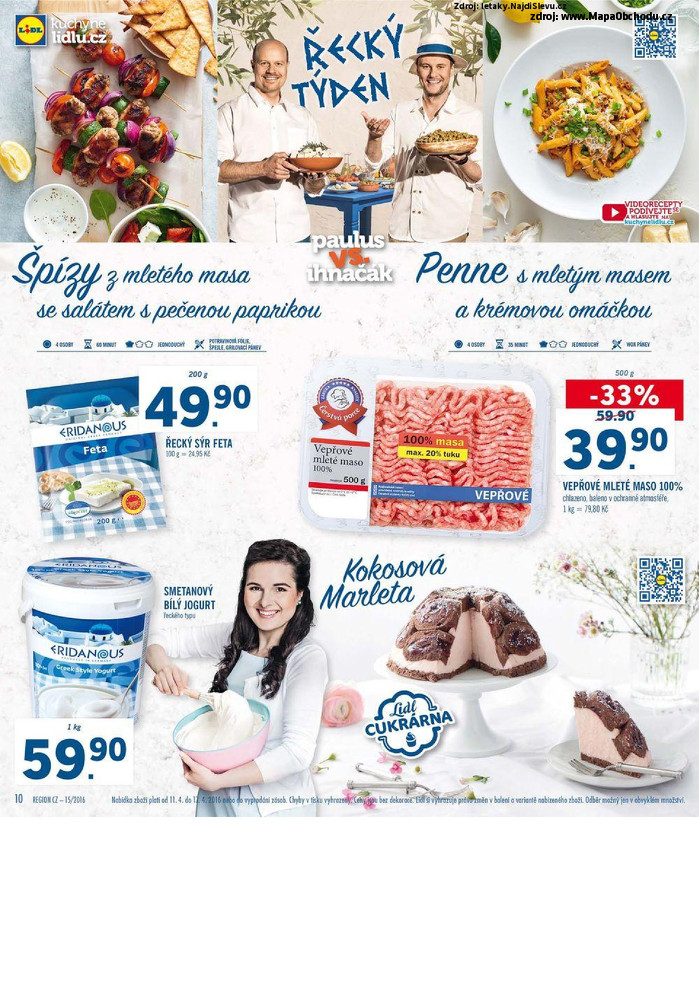 Stránka č. 10 - Akční leták Lidl