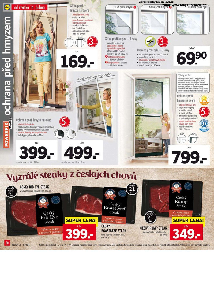 Stránka č. 30 - Akční leták Lidl