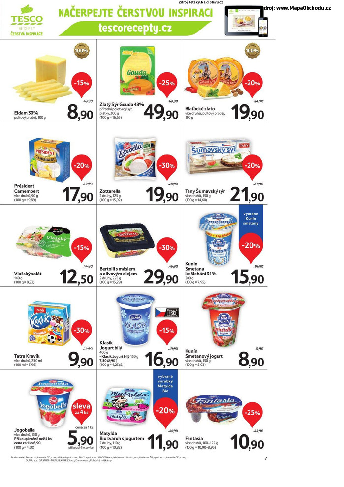 Stránka č. 7 - Akční leták Tesco Hypermarket