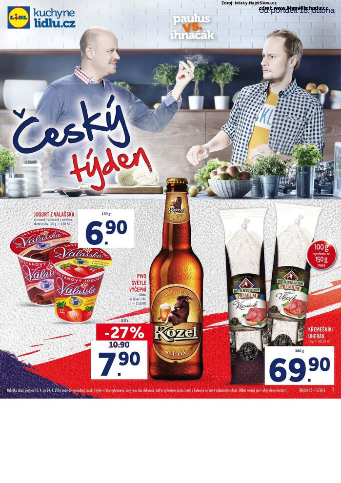 Stránka č. 1 - Akční leták Lidl