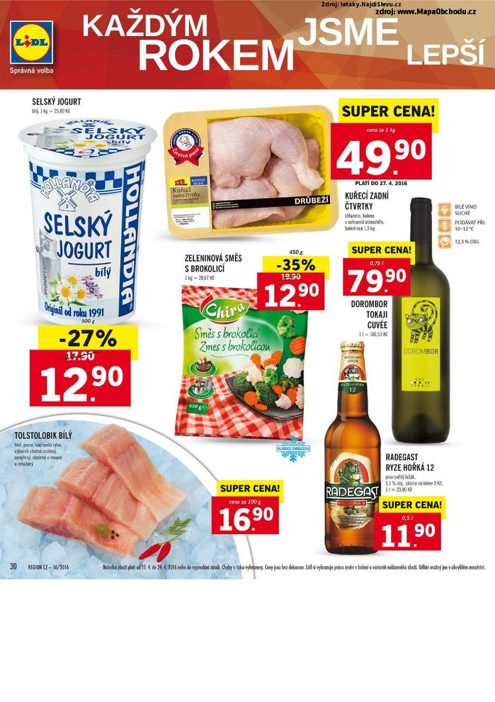 Stránka č. 30 - Akční leták Lidl