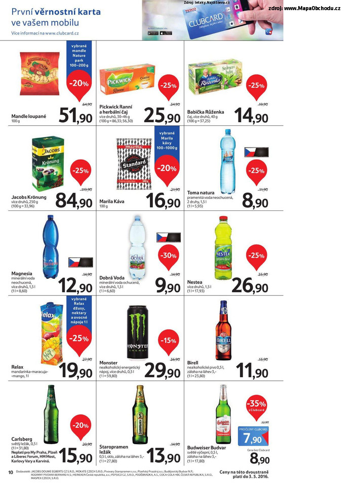 Stránka č. 10 - Akční leták Tesco Hypermarket