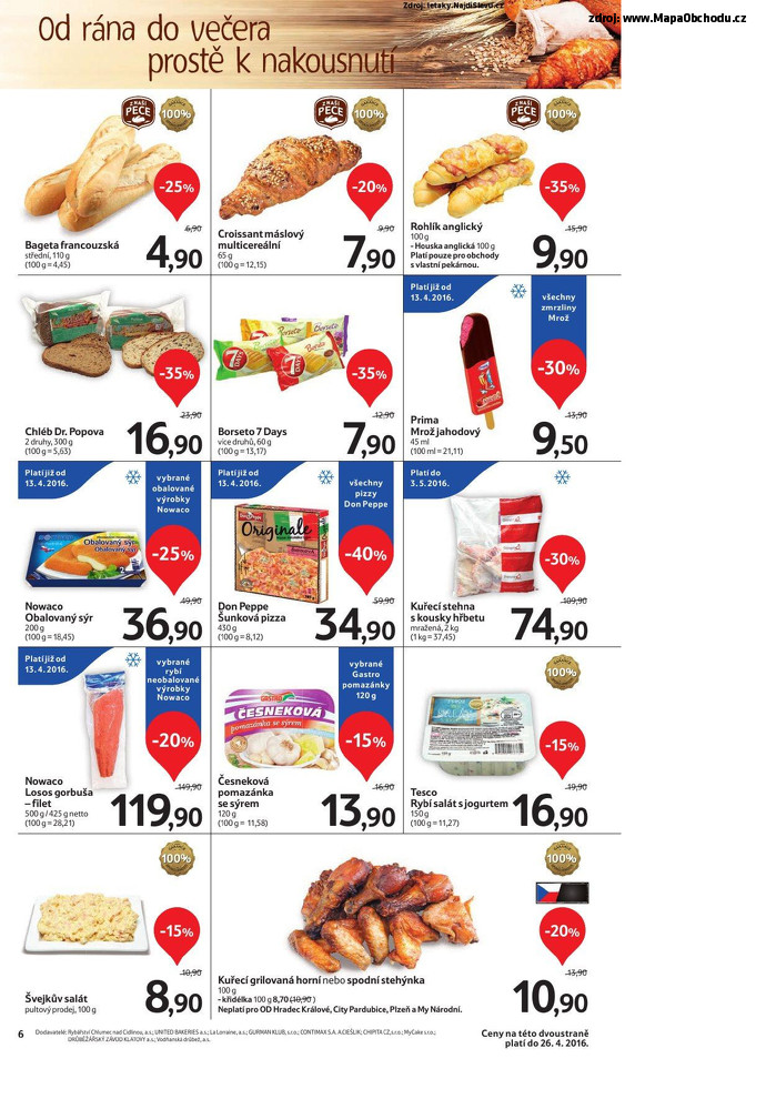 Stránka č. 6 - Akční leták Tesco Hypermarket