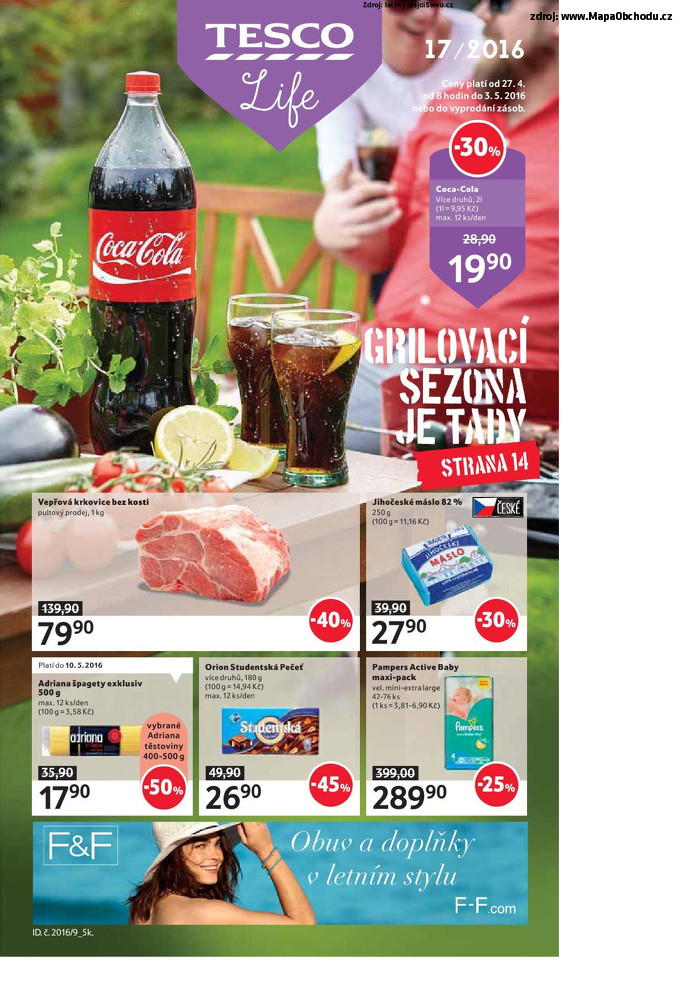 Stránka č. 1 - Akční leták Tesco Hypermarket