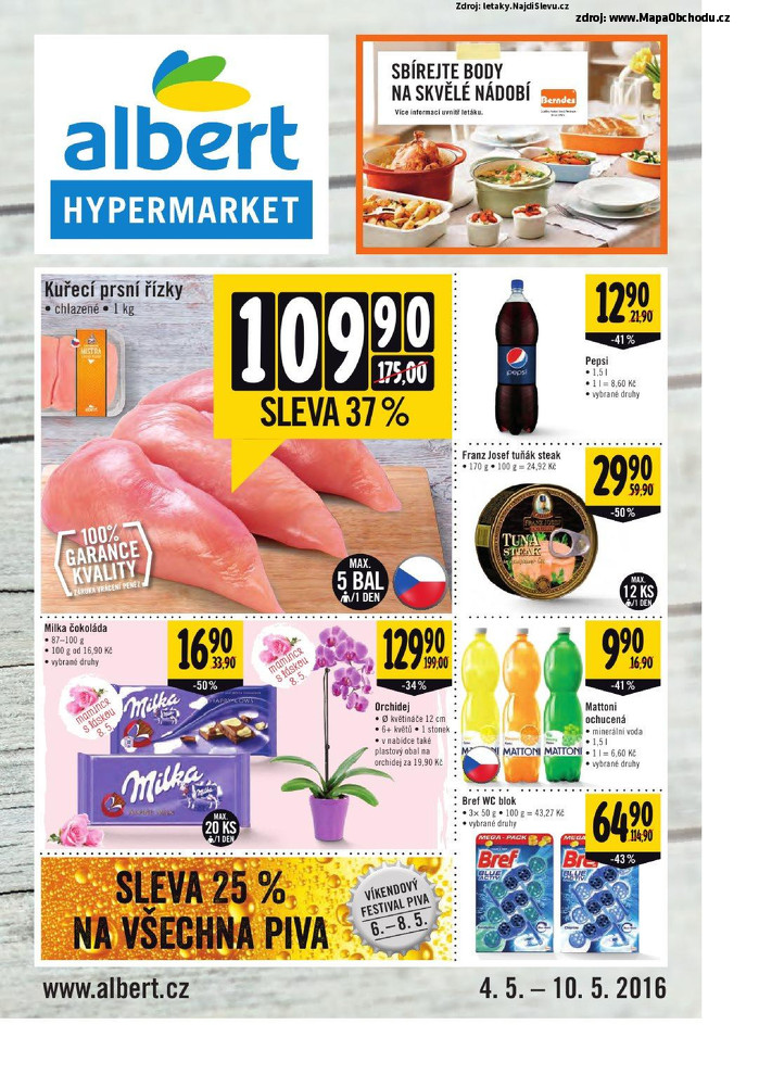 Stránka č. 1 - Akční leták Albert Hypermarket