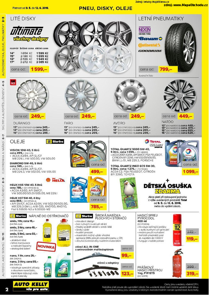 Stránka č. 2 - Akční leták Auto Kelly
