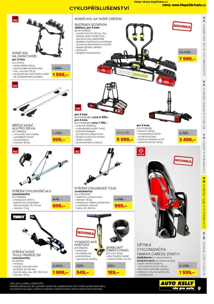 Stránka č. 9 - Akční leták Auto Kelly