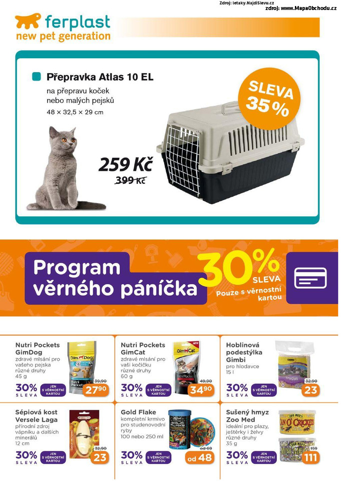 Stránka č. 4 - Akční leták Pet Center