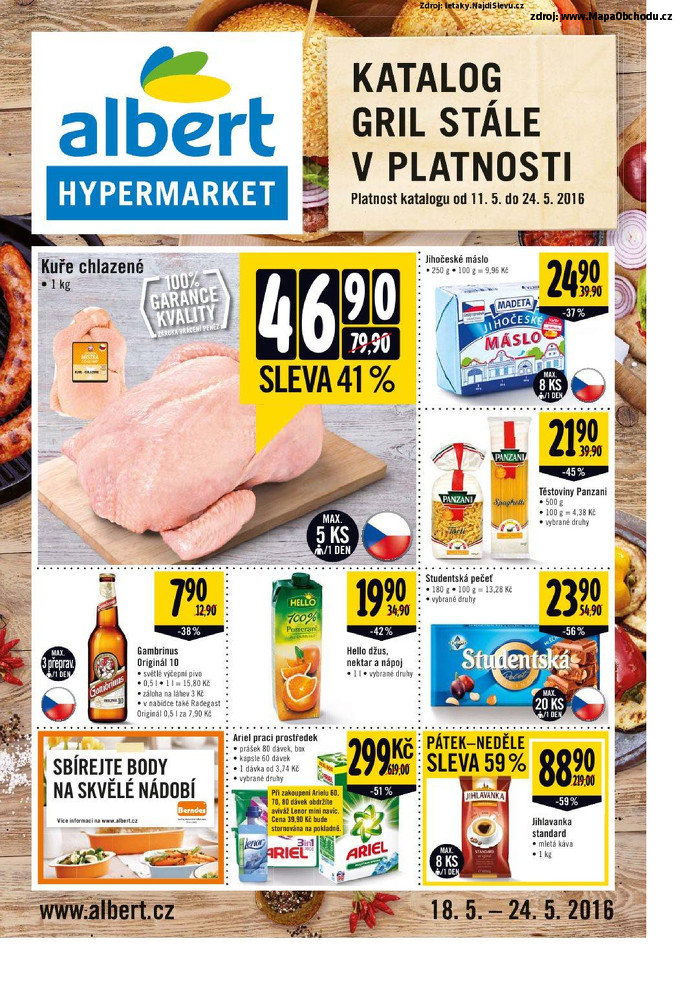 Stránka č. 1 - Akční leták Albert Hypermarket