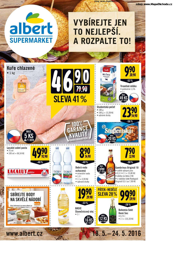 Stránka č. 1 - Akční leták Albert Supermarket