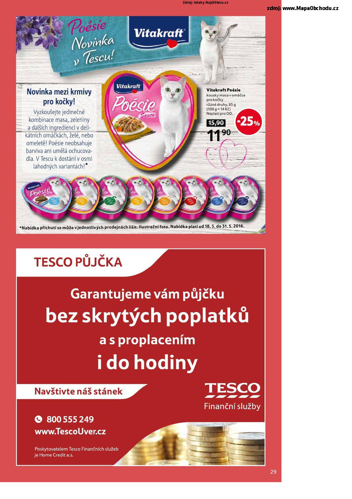 Stránka č. 29 - Akční leták Tesco