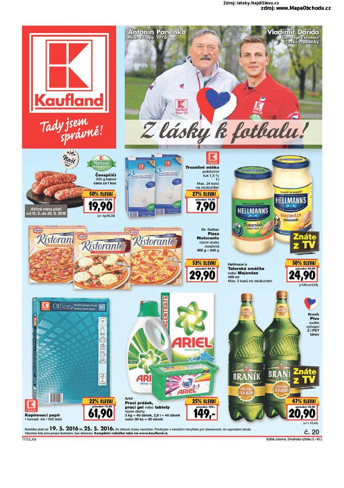 Stránka č. 1 - Akční leták Kaufland