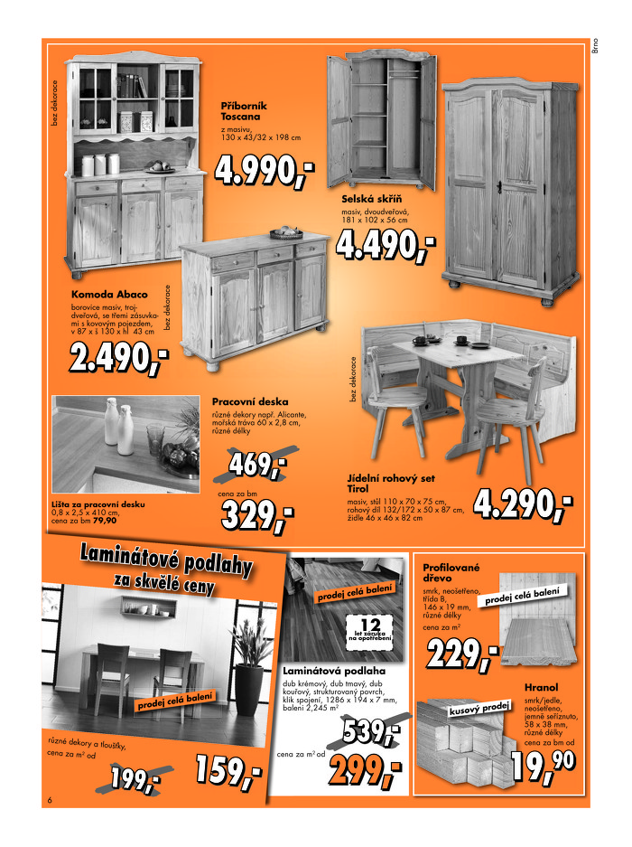 Stránka č. 6 - Akční leták Globus  Baumarkt