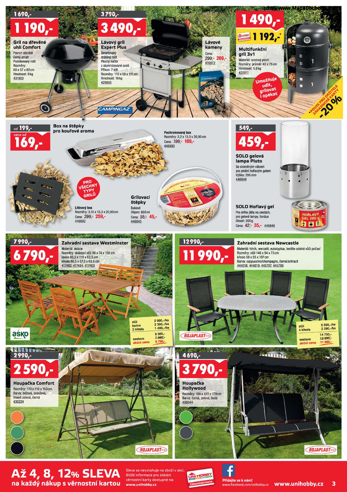 Stránka č. 3 - Akční leták UNI HOBBY Market