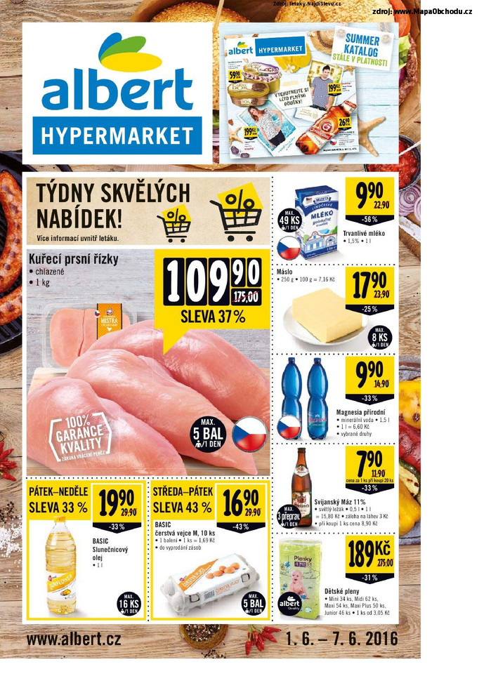 Stránka č. 1 - Akční leták Albert Hypermarket