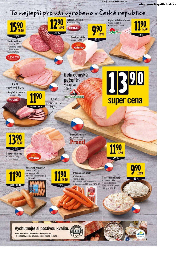 Stránka č. 5 - Akční leták Albert Hypermarket