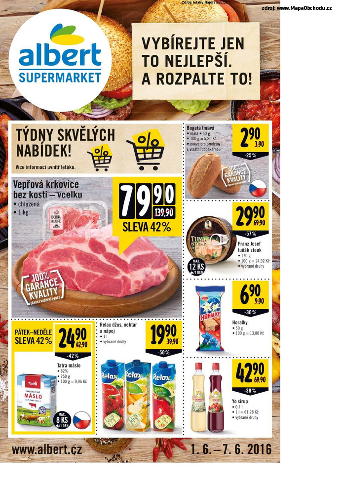 Stránka č. 1 - Akční leták Albert Supermarket